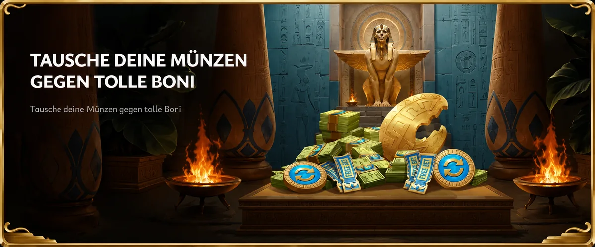 Vicibet: Tausche deine Münzen gegen tolle Boni